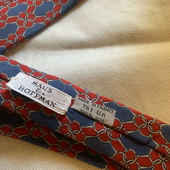 Vintage Hermes silk tie - Picture 5 of 5